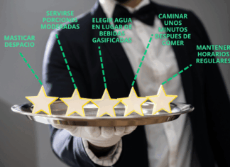 Cinco hábitos simples para evitar la panza hinchada al final del día