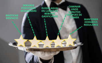 Cinco hábitos simples para evitar la panza hinchada al final del día